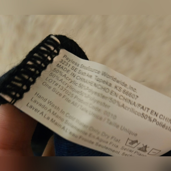 Galaxy Knit Mesh Infinity Scarf - Picture 5 of 5